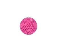 bougie boule ø9.2*h8.7cm tropical coloris rose