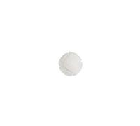 HOMEA Bougie Cordage Boule diamètre 9.5h9cm Blue Wave Coloris Blanc