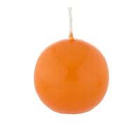 Bougie boule Orange 6 cm, 16 bougies