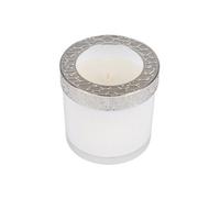 Bougie Verrine Parfumée "Elégant" 10cm Blanc