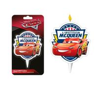 Bougie Cars Lightning Mc Queen Disney 2D - Gateau Anniversaire Fete Enfant - 672