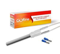Bougie céramique pour poêle à granulés 111/78mm - Ø11,55mm - 300W - lisse