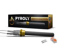 Bougie céramique pour poêle à granulés - Écrou 3/8-300W | Compatible JOLLY MEC / SKIA / EXTRAFLAME / BESTOVE / DEVILLE / HAAS+SOHN - Qualité supérieure avec connecteurs