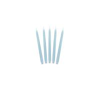 Bougie Chandelier mate bleu ciel