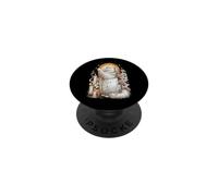 Bougie Chat Persan Coquette chrétienne Religieuse Florale étoiles PopSockets PopGrip Adhésif