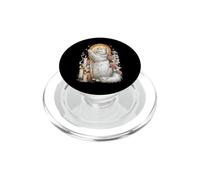 Bougie Chat Persan Coquette chrétienne Religieuse Florale étoiles PopSockets PopGrip pour MagSafe