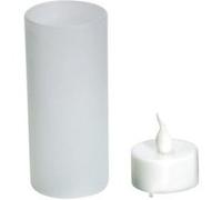 Lunartec Bougie Chauffe-Plat à LED avec photophore