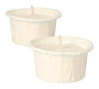 STARPAK Bougie chauffe-plat, diamètre: 42 mm, blanc