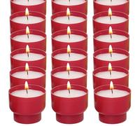 Bougie Chauffe Plat - Godet 100% Naturel- Fabriquée en France - Durée 6h - Lot 90 - Cire Minérale - Bougie votive Ciergerie Desfossés