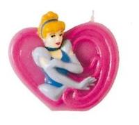 Bougie chiffre 9 Disney Cendrillon G