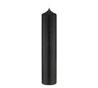Bougie Cierge 2 Noir 30 x 7 cm Grands cierges, Bougies sont enveloppés dans du cellophane, la qualité Allemande Marques de Bougies