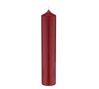 Bougie Cierge 2 Rouge avec 10% de Cire d'abeille 40 x 8 cm Grands cierges la qualité Allemande Marques de Bougies