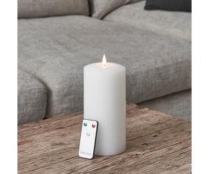 Bougie Cierge Blanche TruGlow® de 20 cm avec Télécommande