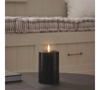 Bougie Cierge Noire TruGlow® à LED de 15 cm