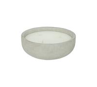 bougie citronelle 25h pot ciment 1600g 30x12.5cm - 200607