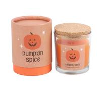 Bougie citrouille épicée : ambiance chaleureuse, parfum captivant, design charmant - Parfait pour les nuits d'automne et les célébrations d'Halloween