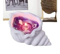 Bougie Coquillage - Bougie En De Soja Star Conch Faite À La Main, Parfum Bois De Santal | Bougies Décoratives D'aromathérapie, Cadeau Pour Femmes, Anniversaire De Petite Amie, Décoration De Noël