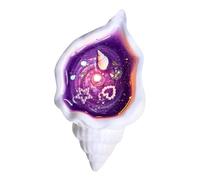 Bougie Coquillage - Bougies Parfumées Coquillages | Bougie de cire de soja parfumée en forme de coquille | Bougie de coquillage de plage | Bougie décorative longue durée à combustion propre | Bougie e