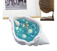 Bougie Coquillage - Gypse Coquille De Gelée 11x6x5cm | Bougie Parfumée Faite À La Main (De Soja) | Chandelle Décorative Parfumée | Accessoire Élégant Pour Parfum D'Ambiance, Détente Et