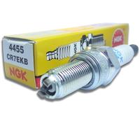 NGK Bougie d'allumage CR7EKB (4455) - 2 électrodes, anti-parasitage 5 kΩ - à l'unité
