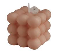 Bougie cube parfumée pour décoration d'intérieur - Grand cube à bulles - Cadeau d'anniversaire