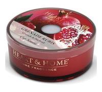 Bougie cup heart and home grenade rubis ROUGE G