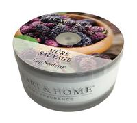 Bougie cup heart and home mûre sauvage -