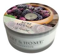 Bougie cup heart and home mûre sauvage - BLANC G