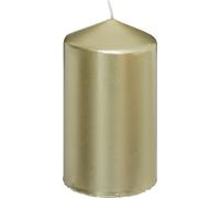 Bougie cylindrique, brillante, 12 cm