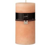 Bougie Cylindrique Déco Junina 20cm Pêche