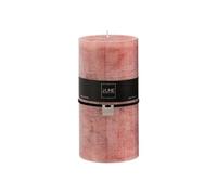 Bougie Cylindrique Déco "Junina" 20cm Terracotta G