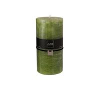 Bougie Cylindrique Déco Junina 20cm Vert Herbe