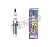 DENSO Bougie d'allumage VKH22 avec résistance 1-électrode de masse Électrode centrale à l'iridium Électrode de masse en platine Longueur du filetage: 26,5mm