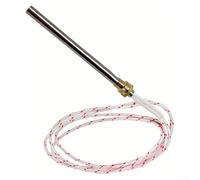 Bougie d'allumage 220 V pour poêle à pellets, 280 W, tige d'allumage de poêle à granulés de bois, diamètre 10 mm, filetage 3/8", bougie d'allumage à granulés Hot Rod, pièces de rechange (160 mm)