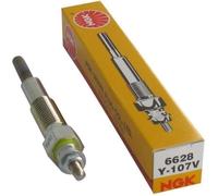 Bougie d'allumage de préchauffage NGK Y-107V adaptable pour engins de manutention FORD et SHIBAURA