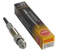 Bougie d'allumage de préchauffage NGK Y-701J adaptable pour engins de manutention SHIBAURA