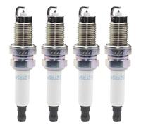 Bougie d'allumage de voiture Iraurita compatible avec SEAT CORDOBA/IBIZA/SKODA FABIA/ROOMSTER/OCTAVIA/VW CADDY/FOX/LUPO/POLO/BORA/SAGITAR/GOLF ZFR5P-G Testeur de bougie d'allumage(4pcs)