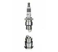 NGK Bougie d'allumage 7510 électrode centrale à l'iridium antiparasitage 5 kOhm clé 20,8 mm