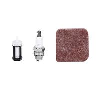 Bougie d'allumage + Filtre à Carburant + Filtre à air pour Massicot STIHL 4140 124 2800 pour STIHL FC55 FS38 FS45 FS55 HS55 KM55 HL45