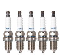 Bougie d'allumage K6RTC de remplacement/compatible avec Champion RC12YC BKR6ES compatible Kohler 12 132 02-S 06-S compatible Briggs Stratton 491055 1, 3, 5, 10 et 20 pièces Bougie d'allumage(5PCS)