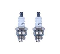 Bougie d'allumage L7T/BPMR7A, 1/2/3 pièces, for tronçonneuse à essence, débroussailleuse, tondeuse gazon, et outils partie(2pcs)