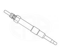 Bougie de préchauffage 886005 ERA pour ALFA ROMEO FIAT LANCIA OPEL SAAB