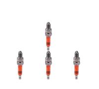 Bougie d'allumage moto à 3 électrodes A7TC Bougie d'allumage | Pour 50cc-150cc ATV Scooter Dirt Bike Go Kart accessoires de moto Jeu Bougies d'Allumage