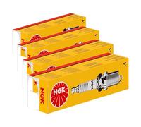 Bougie d'allumage NGK | Boîte jaune | BKR6EZB, 4293 (Lot de 4)