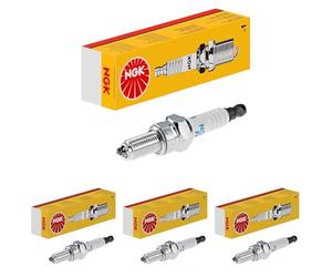 Bougie d'allumage NGK | Boîte jaune | CR8EKB, 4374 (Lot de 4)