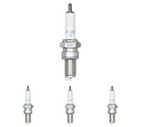 Bougie d'allumage NGK | Boîte jaune | DR8ES, 5423 (Lot de 4)