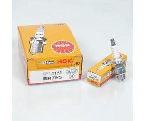 Bougie d'allumage NGK compatible avec Scooter Peugeot 50 Kisbee Rs 2T 2010 à 2019 BR7HS
