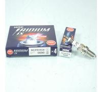Bougie D'allumage Ngk Pour Moto Fantic 80 Rsx 1995 À 1997 Bcpr7eix / 5690 / Par 4 Neuf