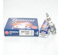 Bougie D'allumage Ngk Pour Scooter Yamaha 100 Bw's Après 2000 Br7hix / 7067 / Par 4 Neuf