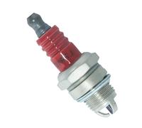 Bougie d'Allumage pour NGK BPMR7A L7T et Champion CJ8 RCJ6Y RCJ7Y, ADEFOL Bougie Allumage Universelle pour Stihl et pour Husqvarna Tronçonneuse et Tondeuse à Gazon (Rouge)